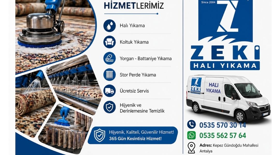 gündoğdu mah halı yıkama